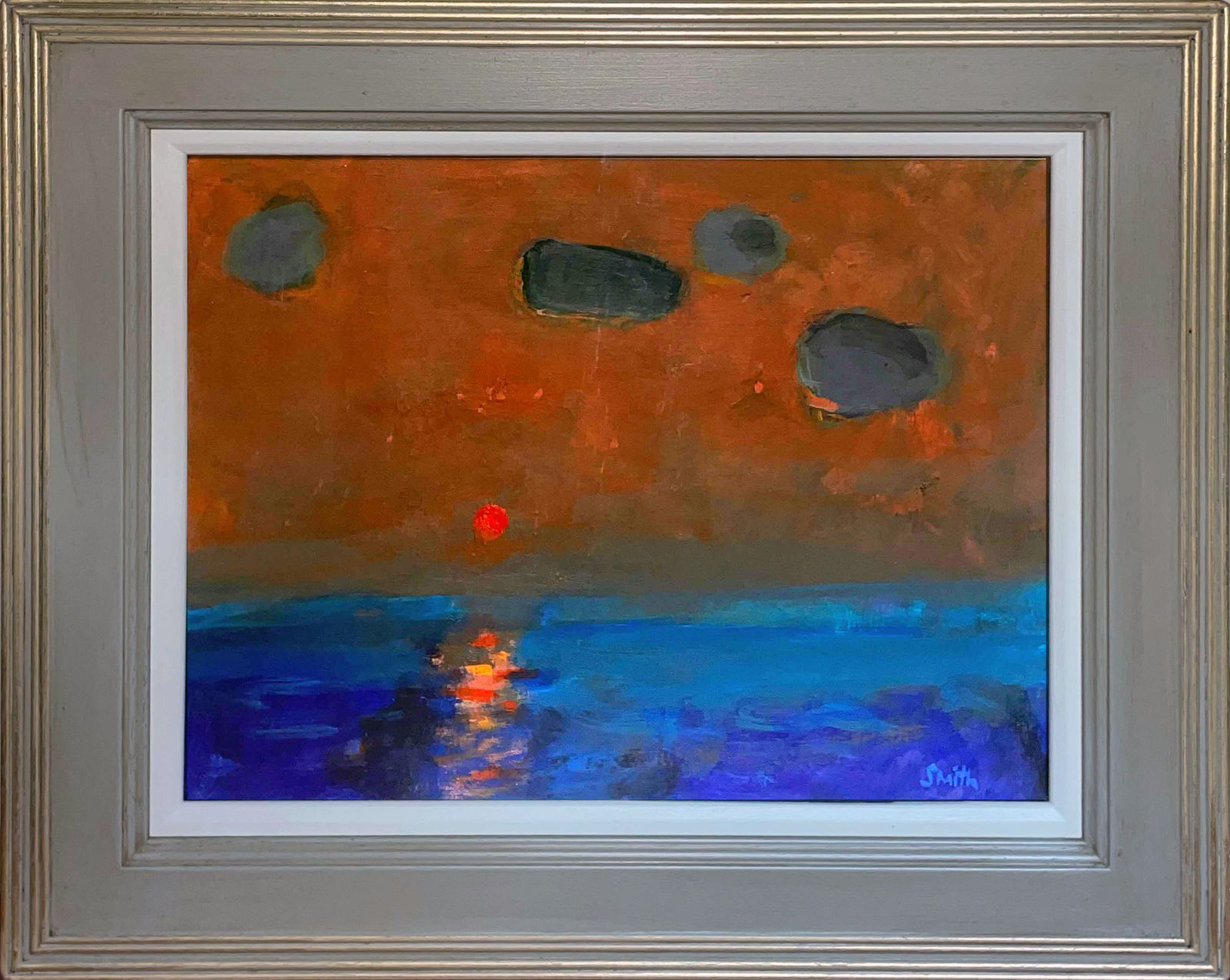 Ronald Smith RGI PAI RSW, Setting Sun