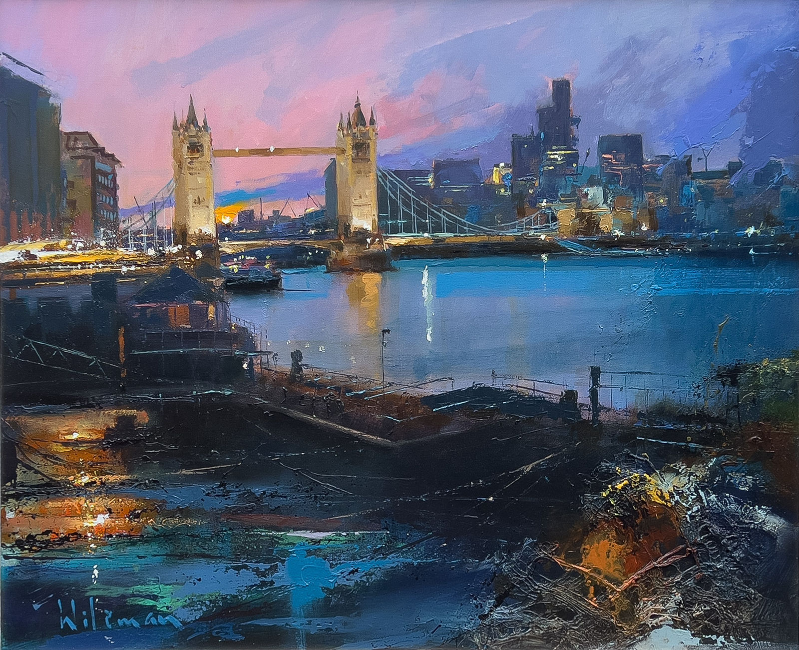 Peter Wileman FROI RSMA FRSA, From the South Bank