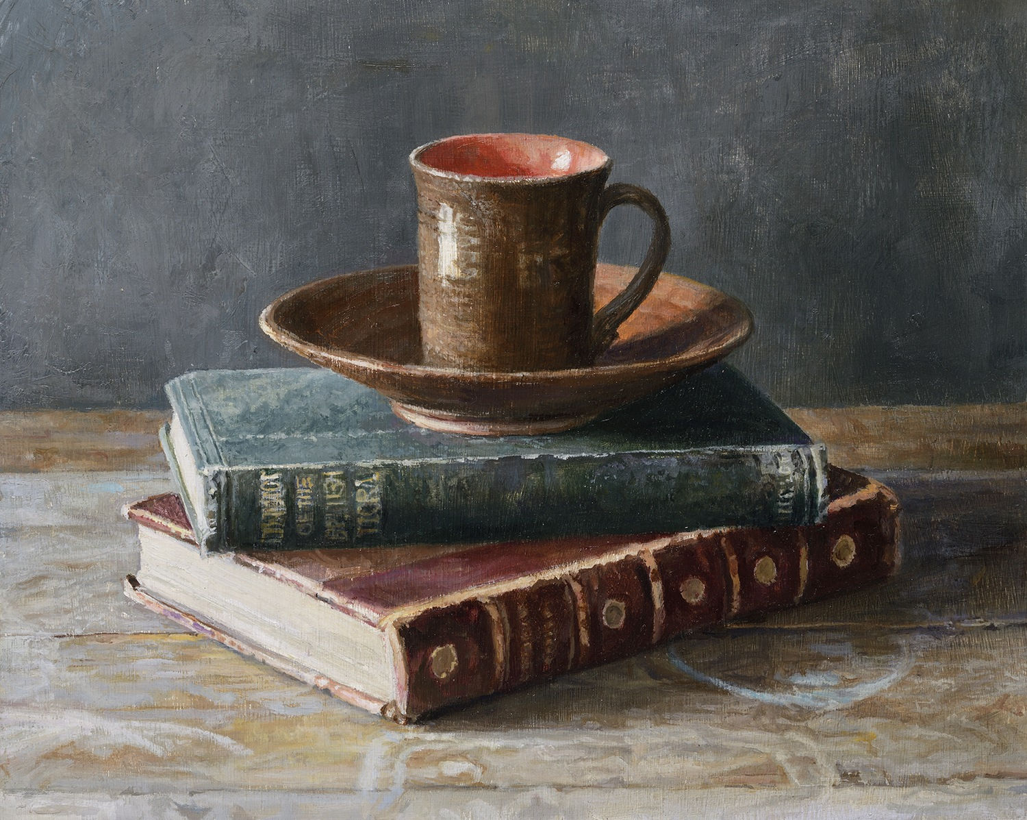 Sarah Spencer RAS VPNEAC, Cup and Books