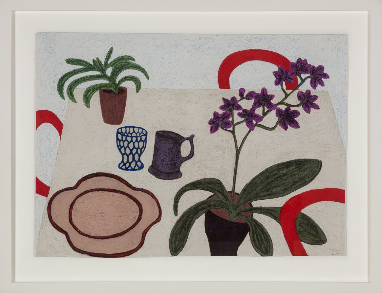 Angela A'Court PS, Three Red Chairs