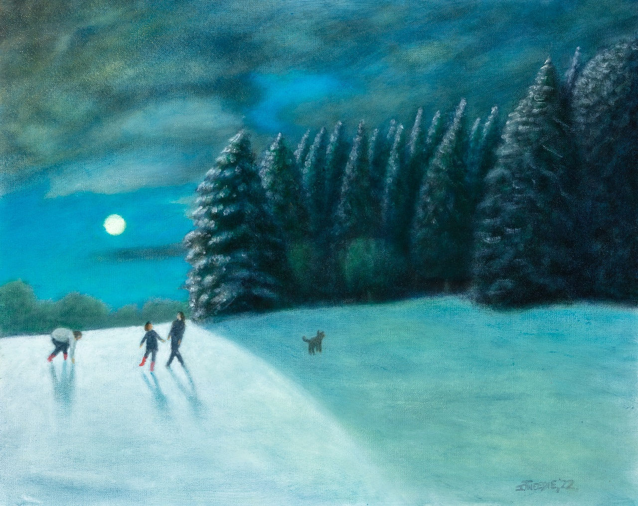 James Tweedie RGI, The Woods Are Lovely, Dark and Deep...