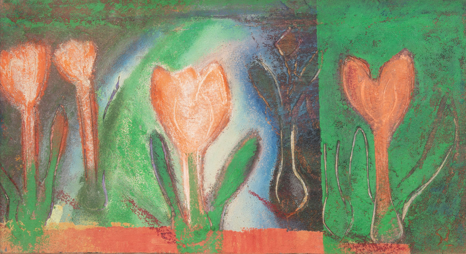 Sonia Lawson RA RWS, Spring Line Up