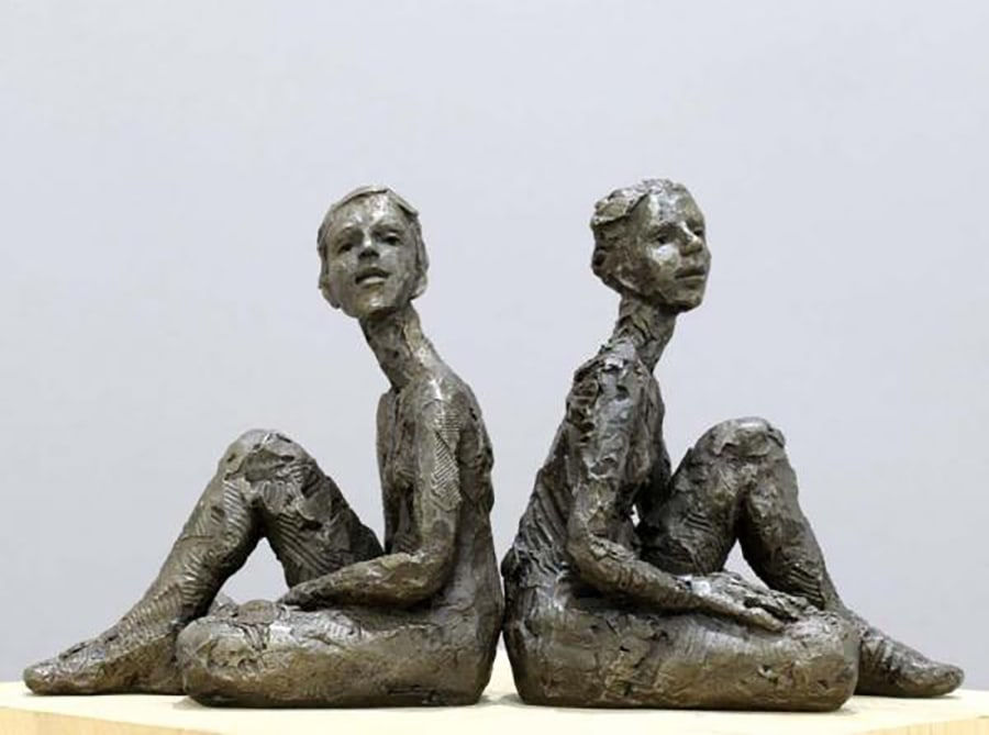 Carol Peace, Seated Female Figure 1, 105/120