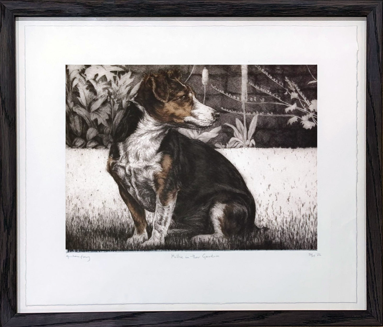 Helen Fay, Millie in Her Garden