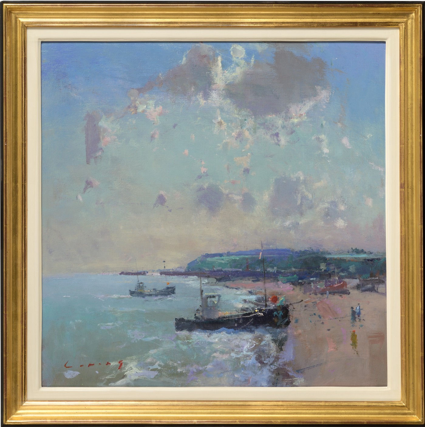 Fred Cuming RA, Waiting for the Catch, Hastings