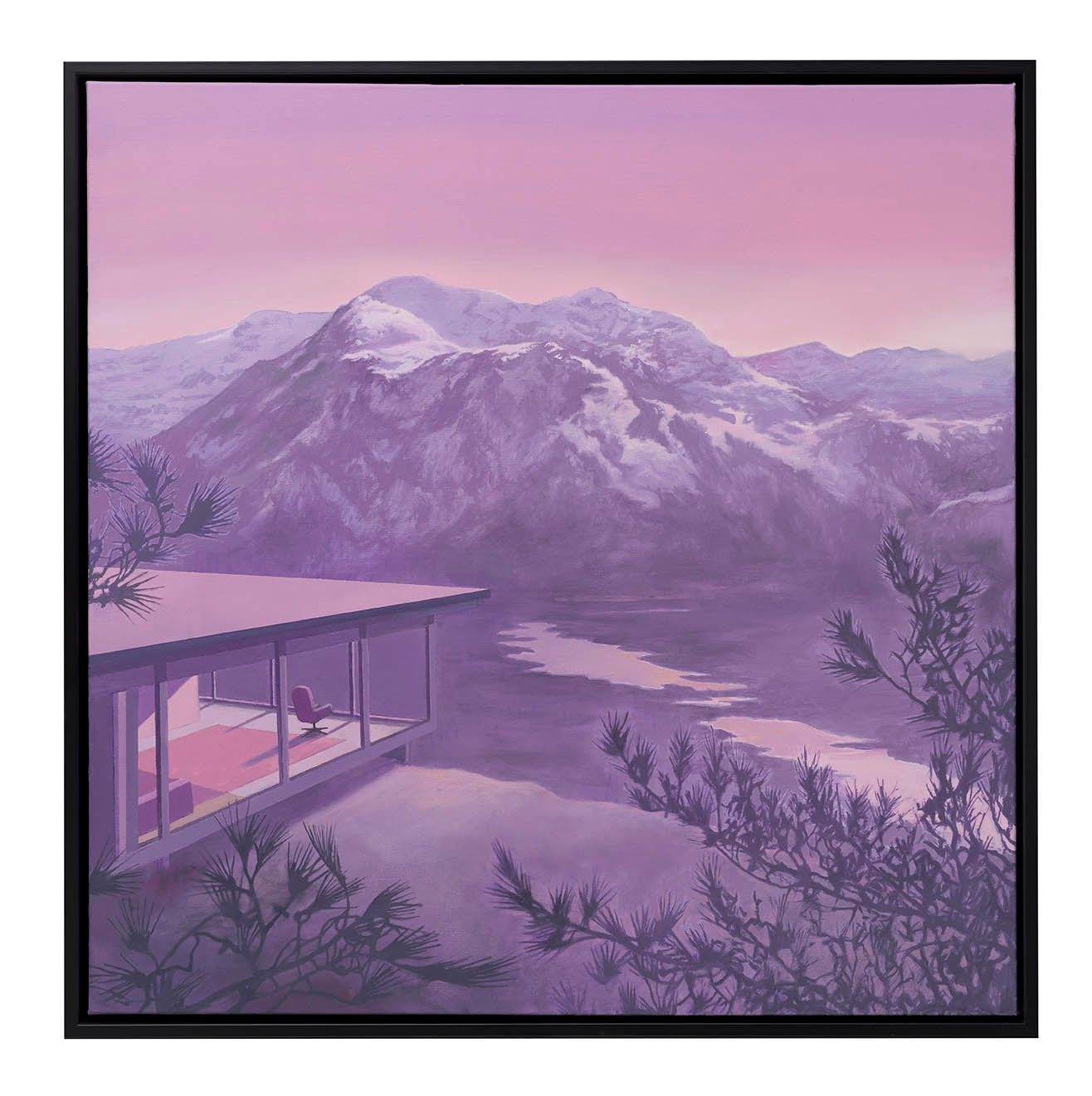 Teresa Lawler RI, Lost in Contemplation - Mountain Retreat II