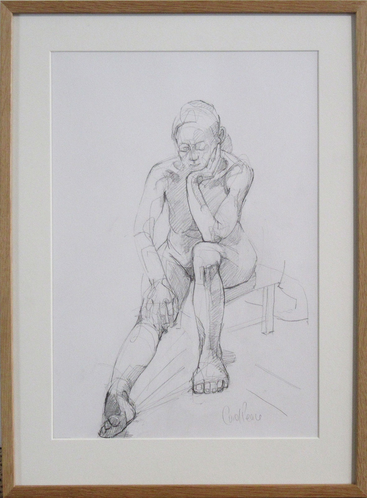 Carol Peace, Seated Woman 2