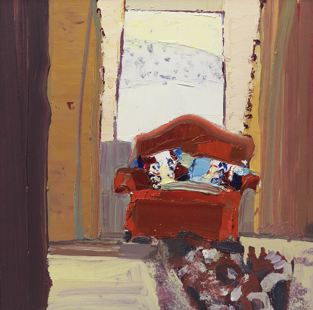 Mhairi McGregor PAI RSW, Reading Room