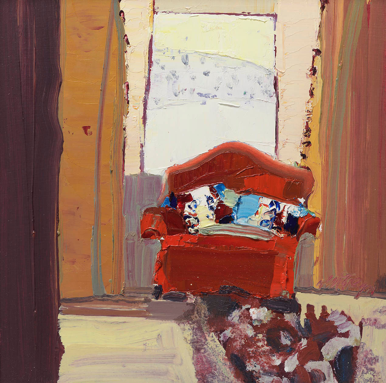 Mhairi McGregor RSW, Reading Room