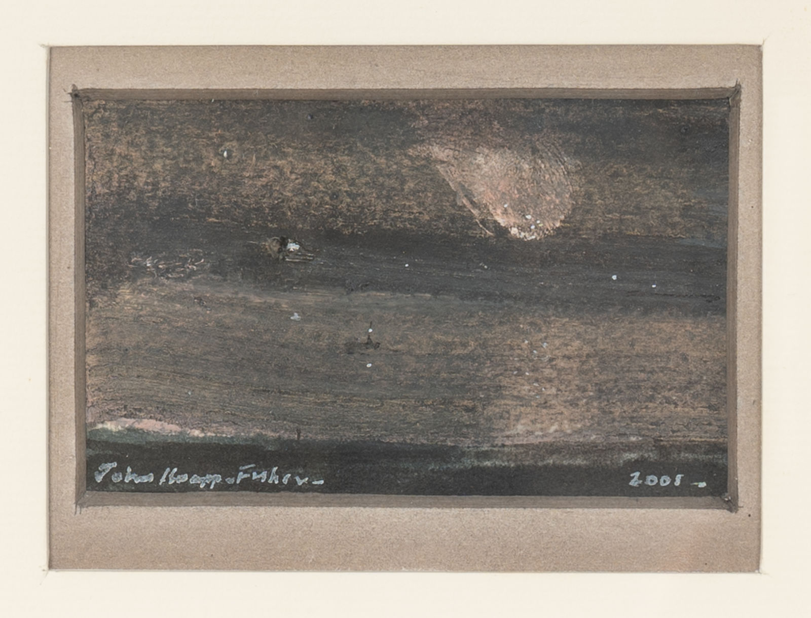 John Knapp Fisher, Moon Over the Water, 2001