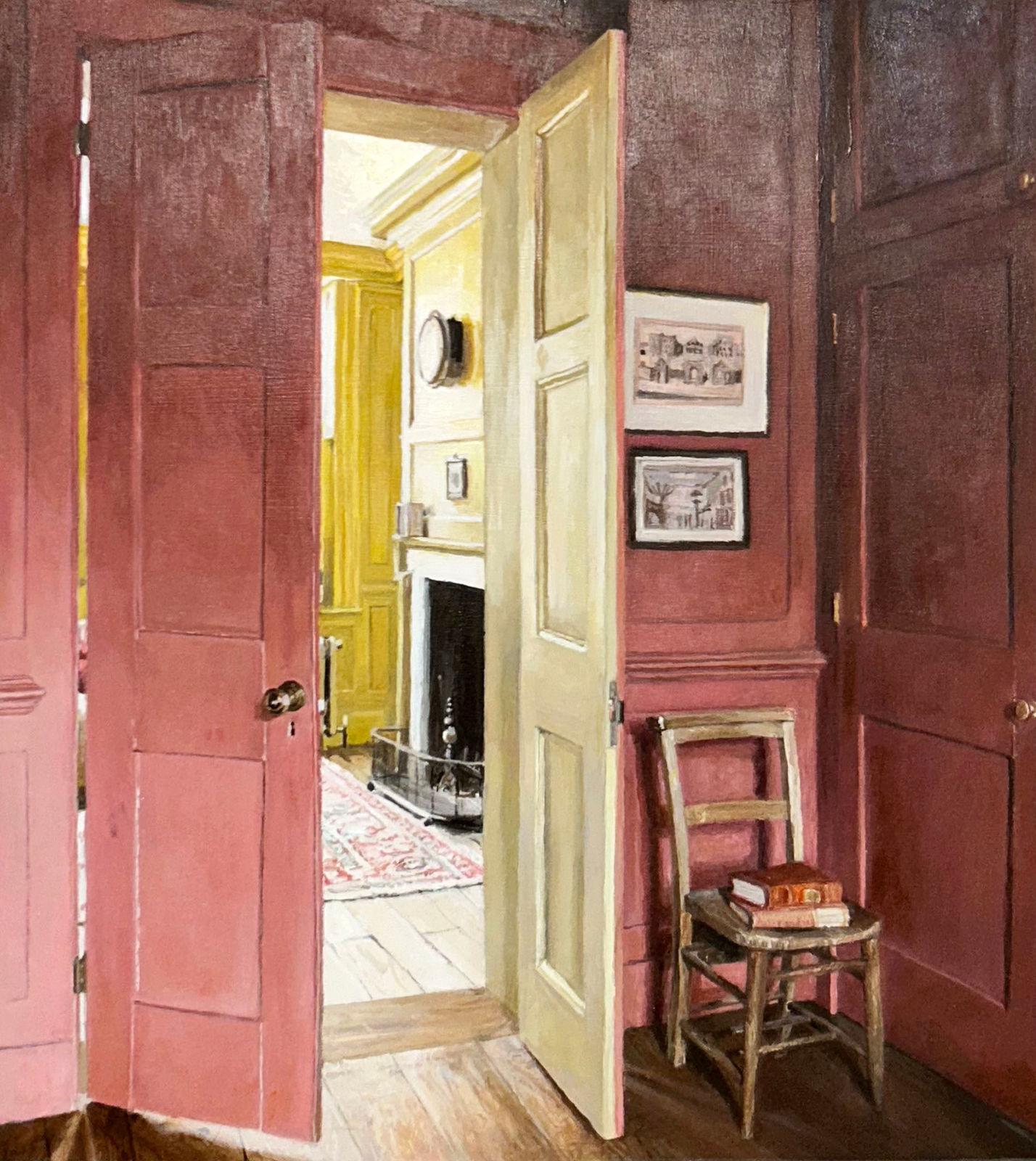 Sarah Spencer RAS VPNEAC, Rose Pink and Yellow Interior