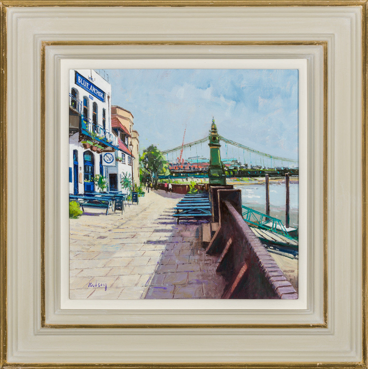 Robert Kelsey DA MUniv PAI FRSA, Blue Anchor, Hammersmith