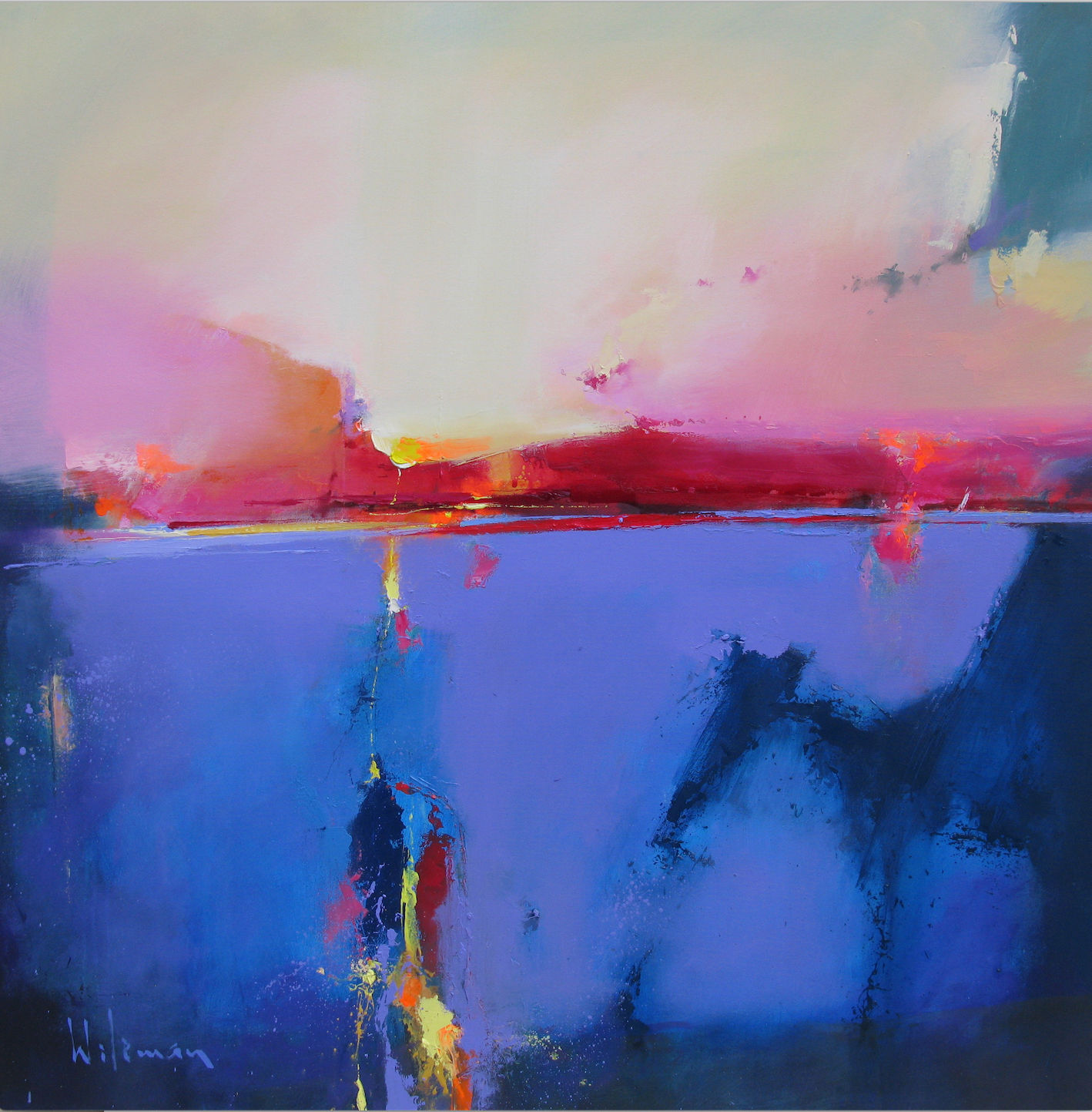 Peter Wileman FROI RSMA FRSA, The Pink Before the Dawn