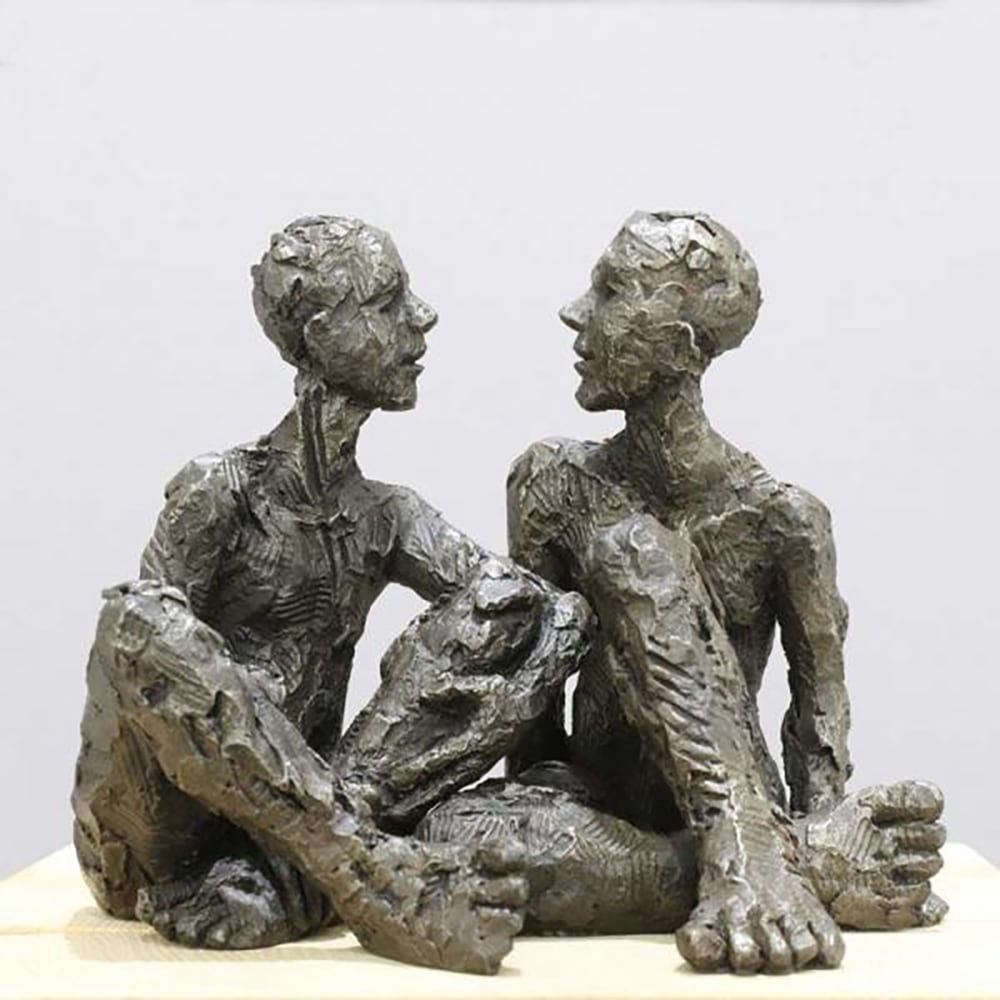 Carol Peace, Seated Male Figure 1, ed. 107/120