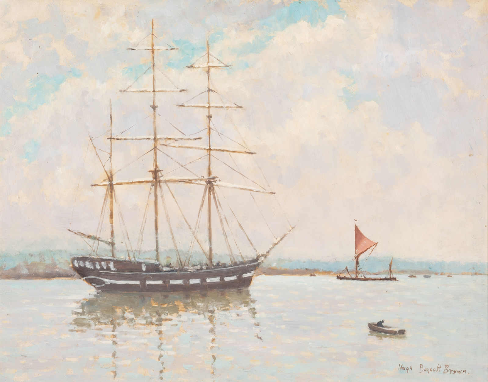 Hugh Boycott Brown RSMA, The Inca at Ipswich, 1980