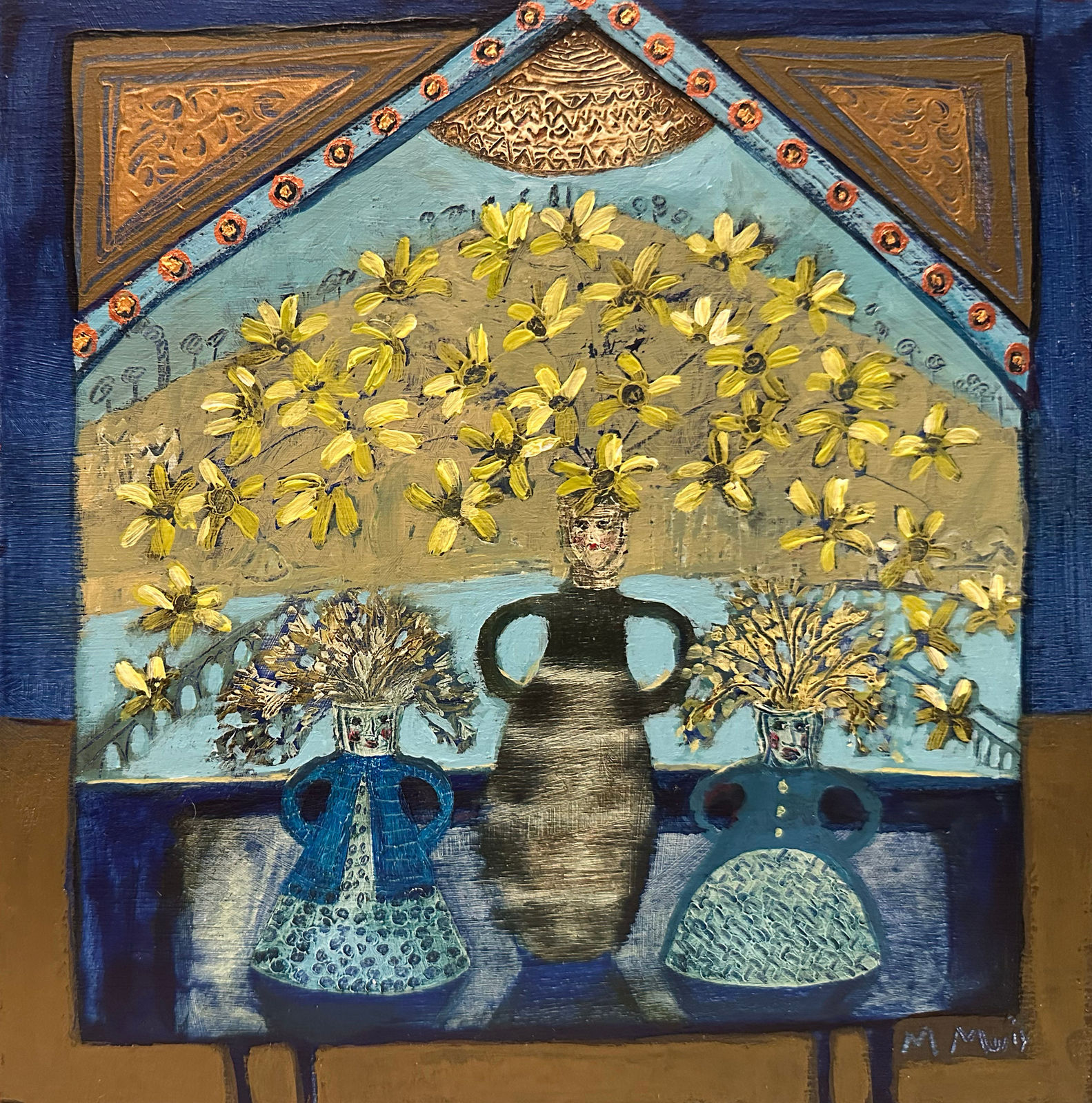 Morag Muir PAI RSW, Moon Blossoms