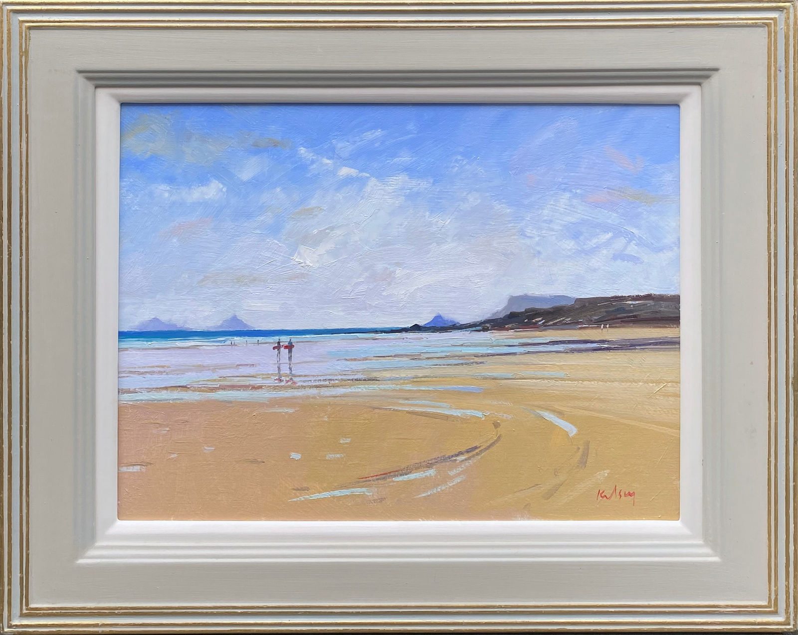 Robert Kelsey DA MUniv PAI FRSA, Constantine Bay, Cornwall