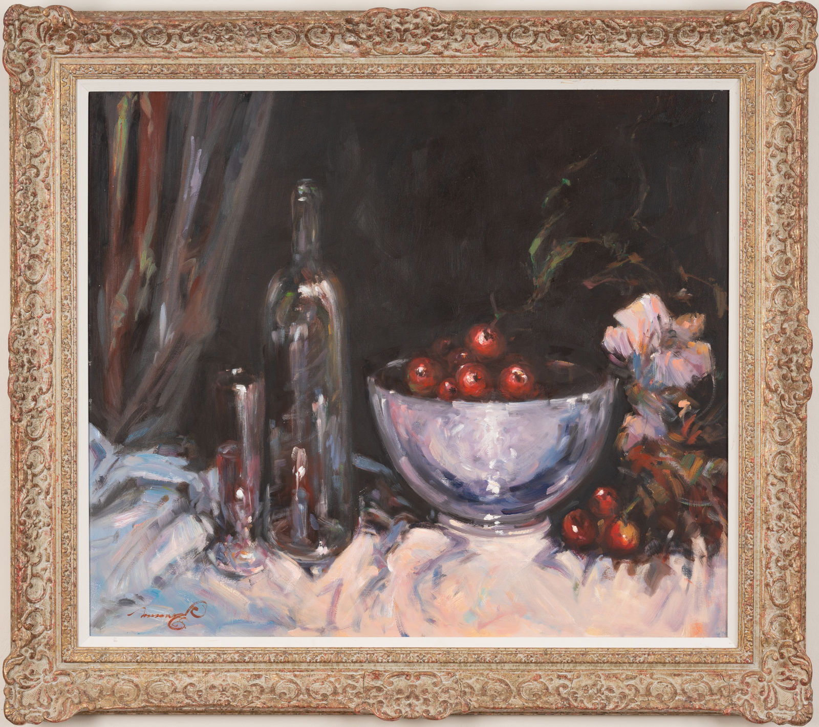 Ken Moroney, Still Life with Cherries