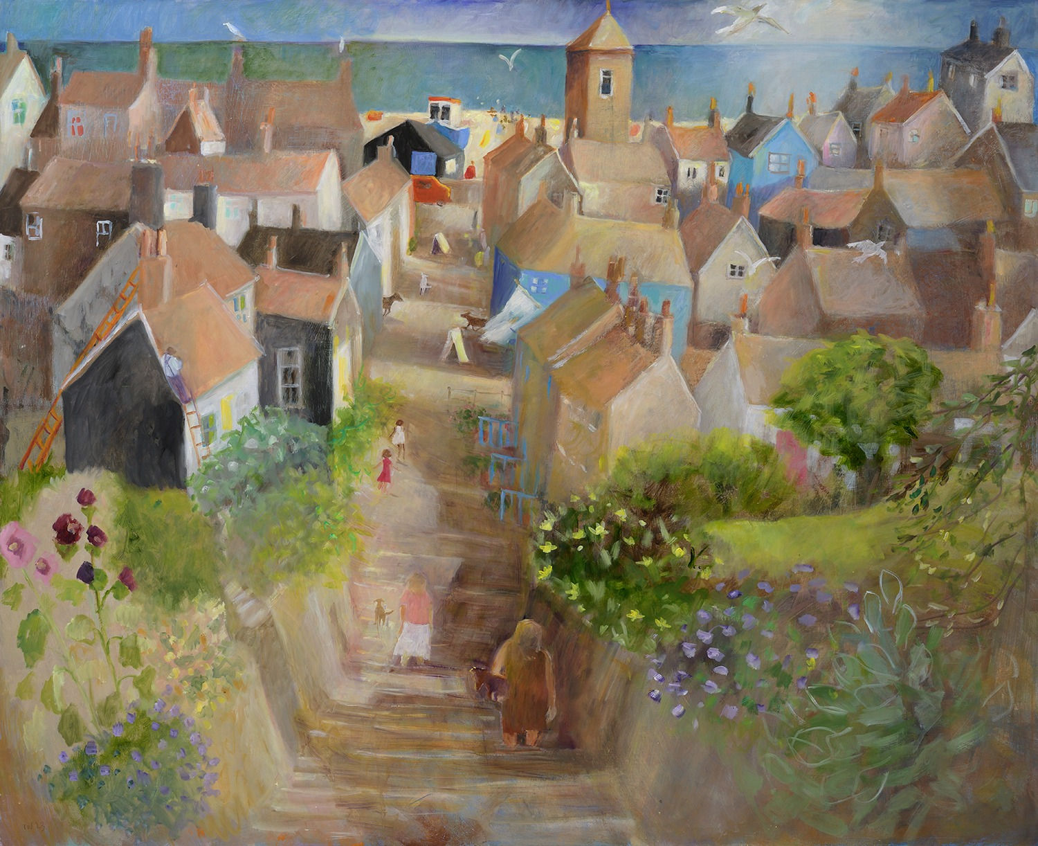 Tessa Newcomb, Town Steps