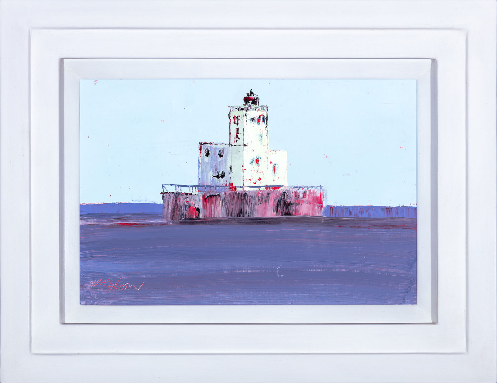 Mhairi McGregor PAI RSW, Milwaukee Breakwater Light