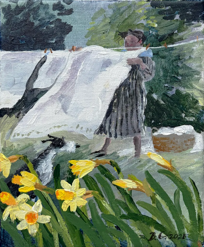 Brita Granström, Easter Monday