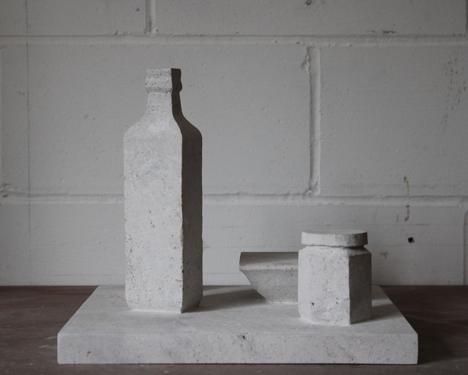 Gabriele Risso MRSS, Still Life with 4 Vessels