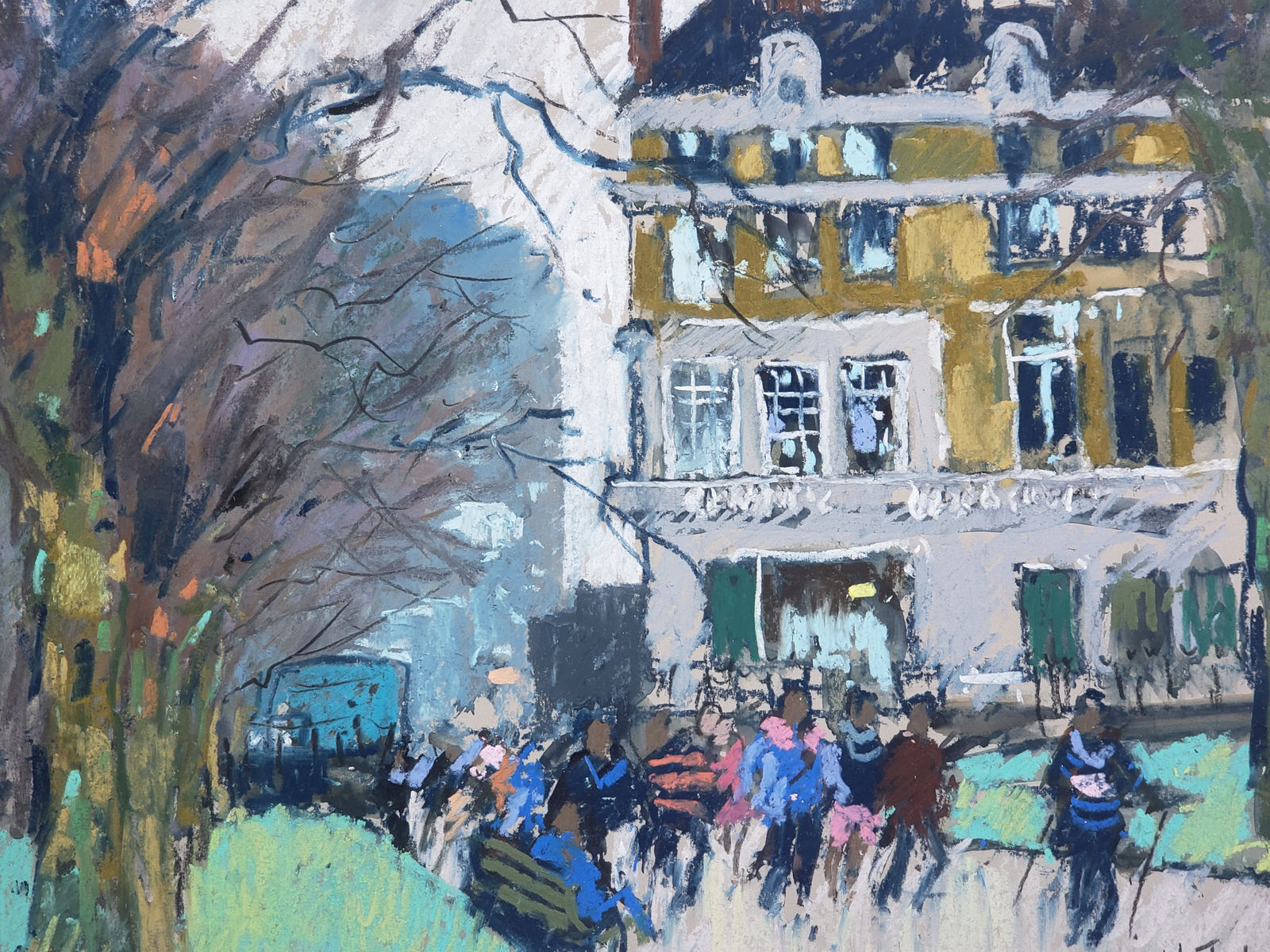 John Tookey PS, Sunday Morning Joggers, Kensington Gardens