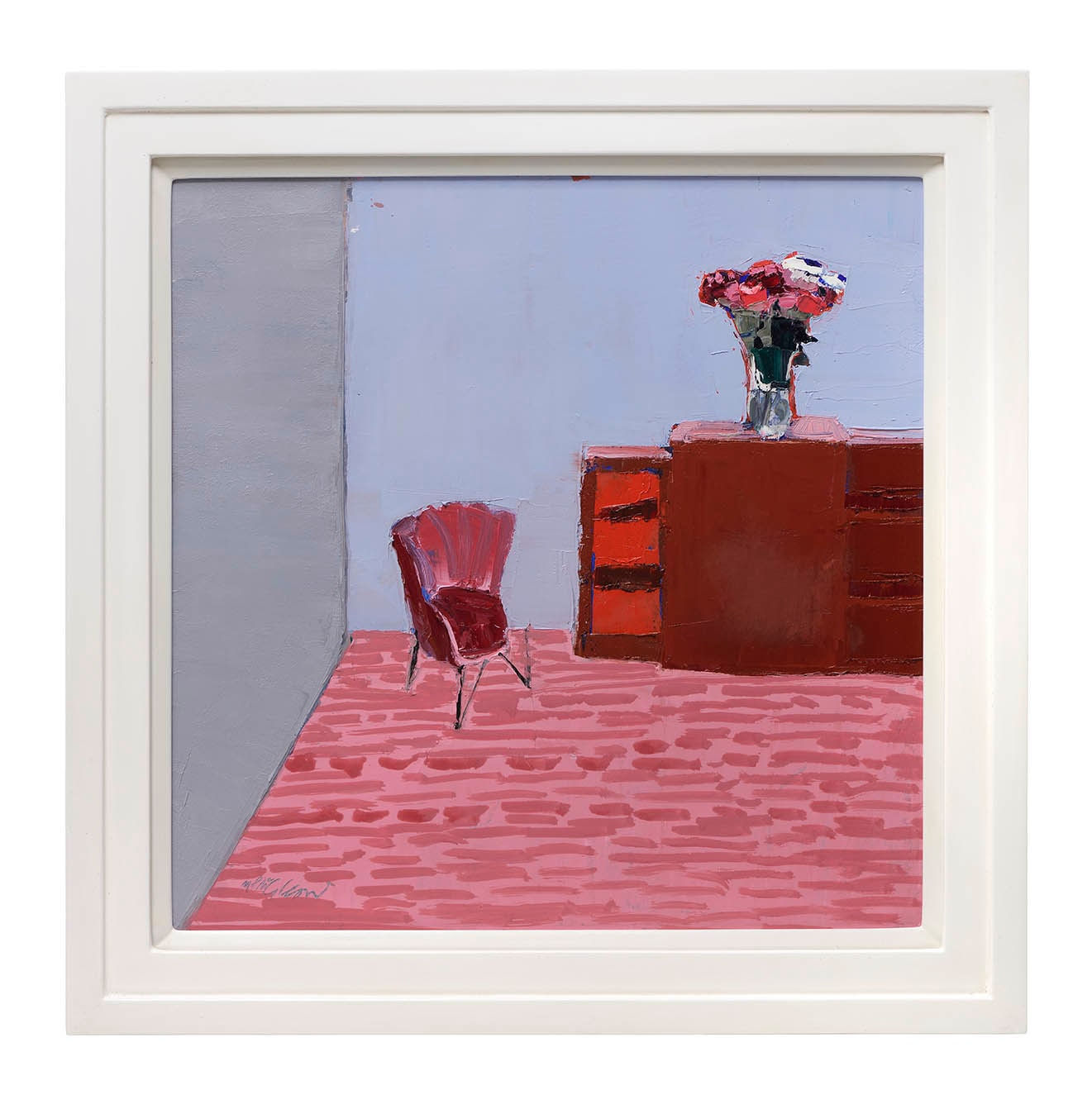 Mhairi McGregor RSW, Pink Chair