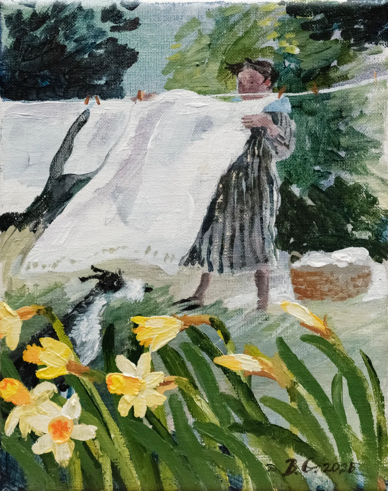 Brita Granström, Easter Monday