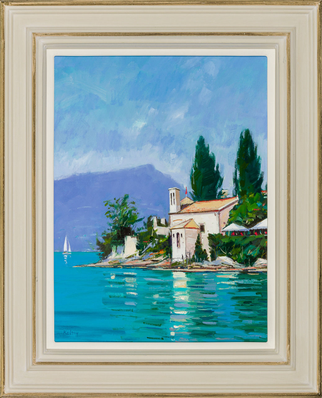 Robert Kelsey DA MUniv PAI FRSA, Villa on Lake Garda
