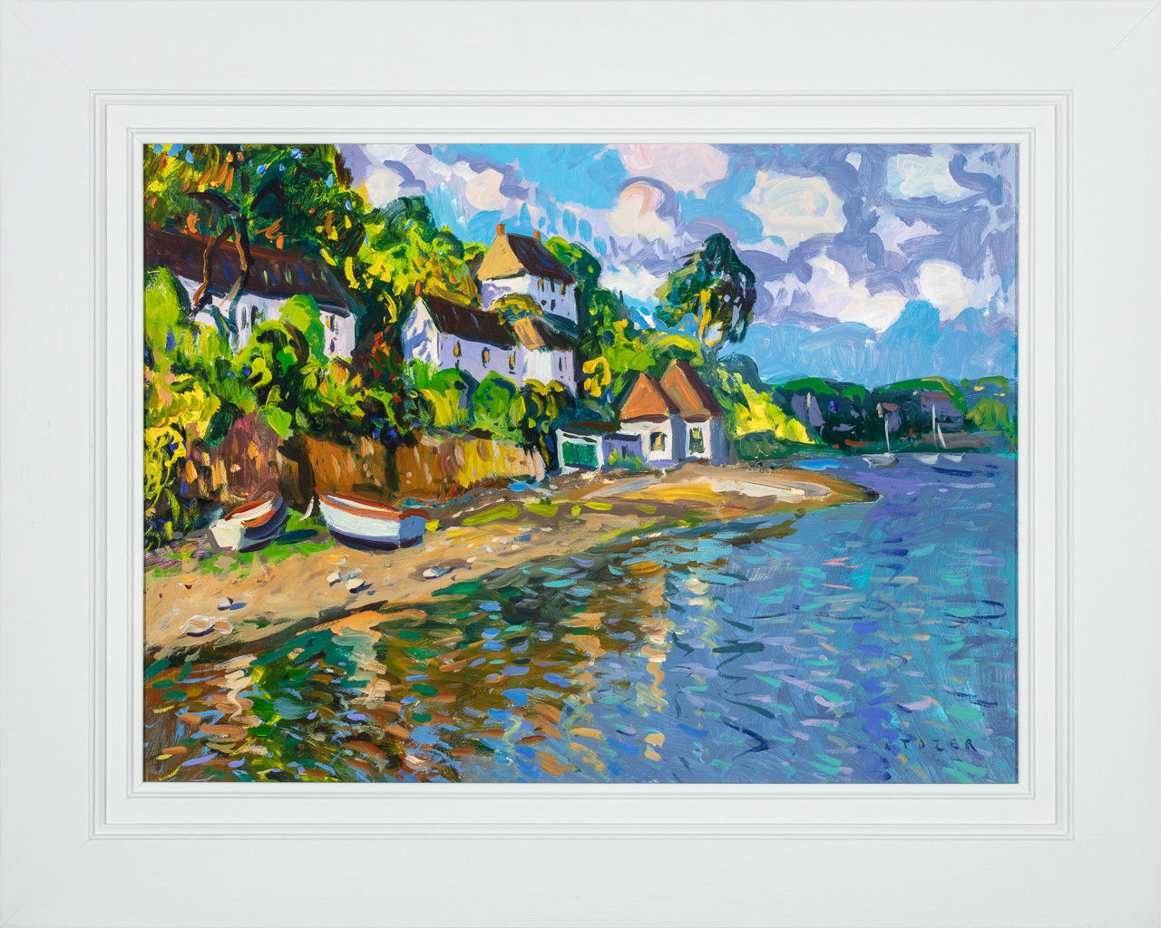 Andrew Tozer, Quiet Afternoon, Helford Village