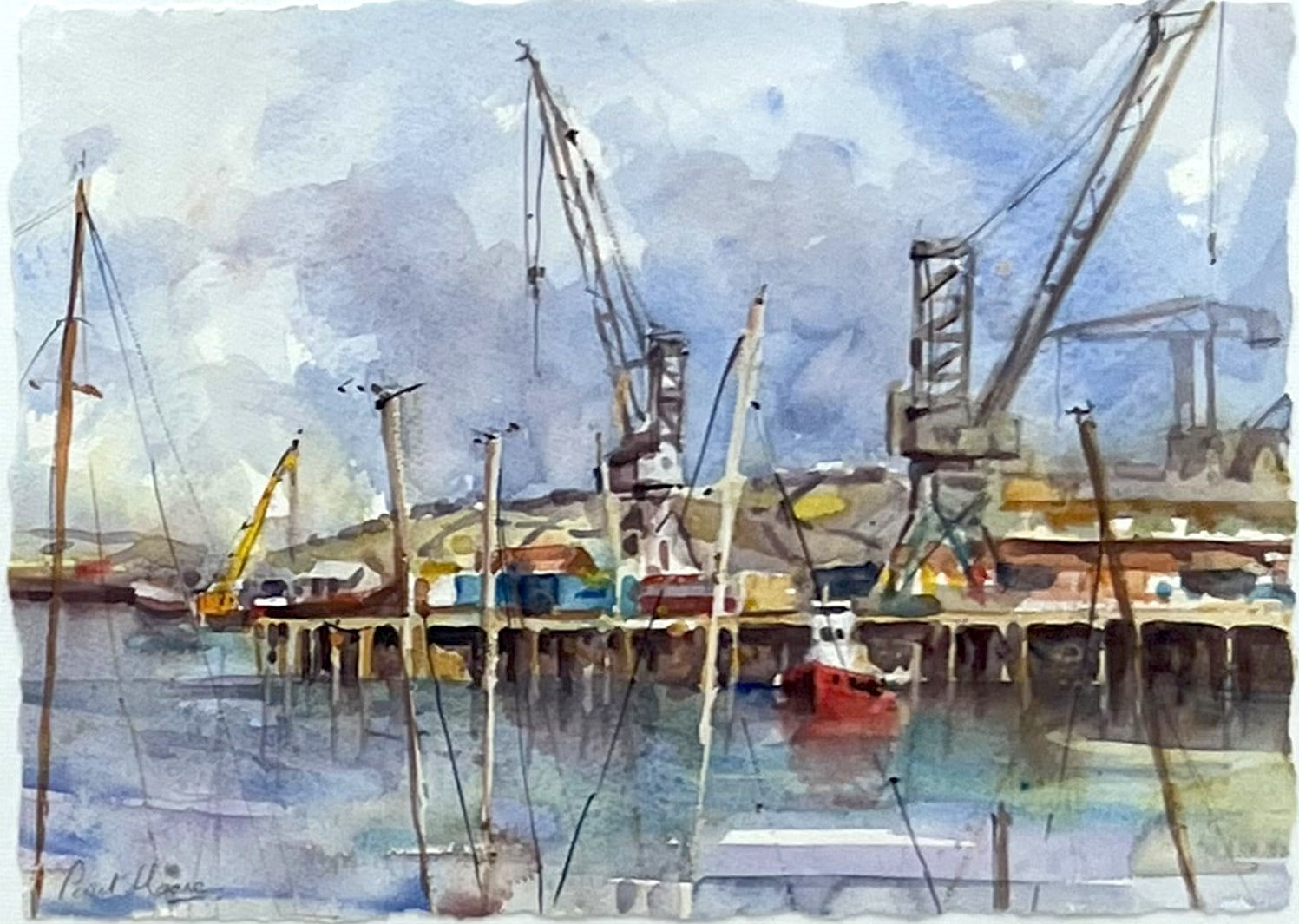 Paul Hoare CWS, Falmouth Harbour