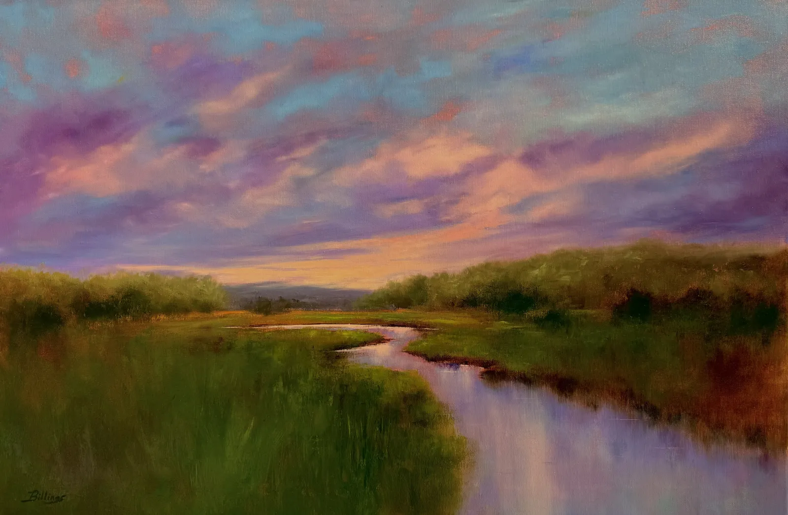 Penny Billings, Golden Hour, 24x36
