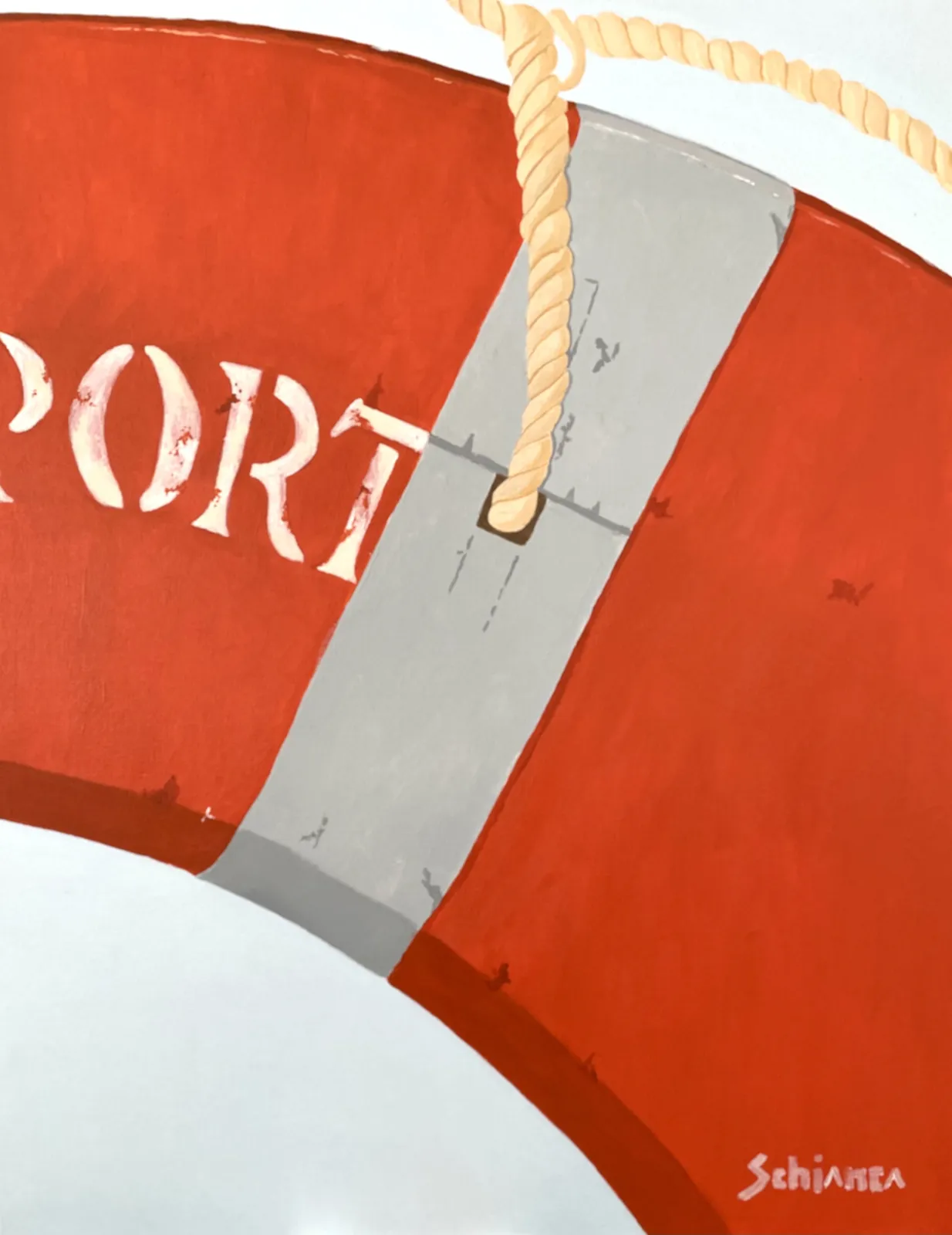 Mark Schianca, Portside, 23x29