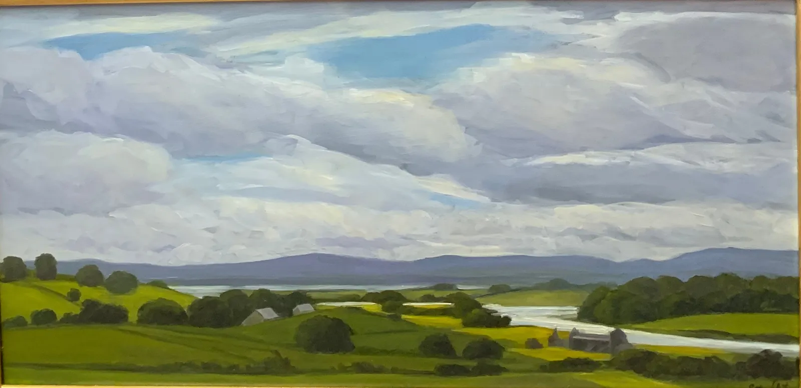 Tracy Baker-White, Down By Rathfran Abbey 28.5" x 30"