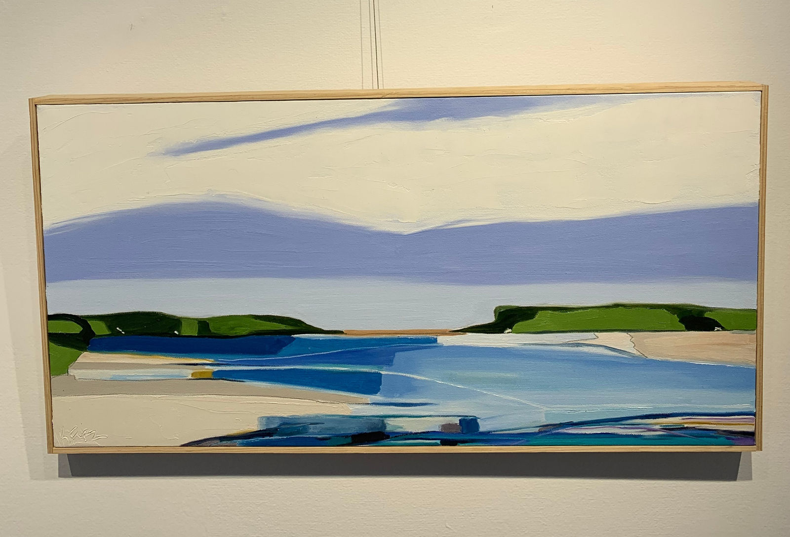Kate Fitzpatrick, Always Take the Time, 15" x 30"