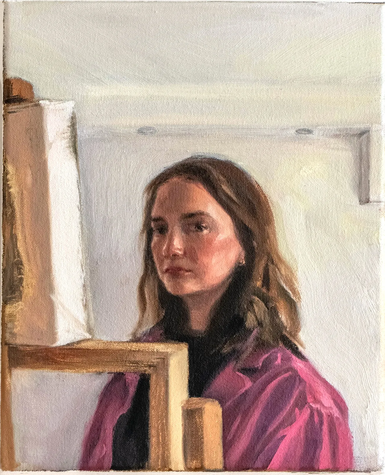 Kirstin Mackinnon, Pink to Make the Boys Wink (Self-Portrait), 2025