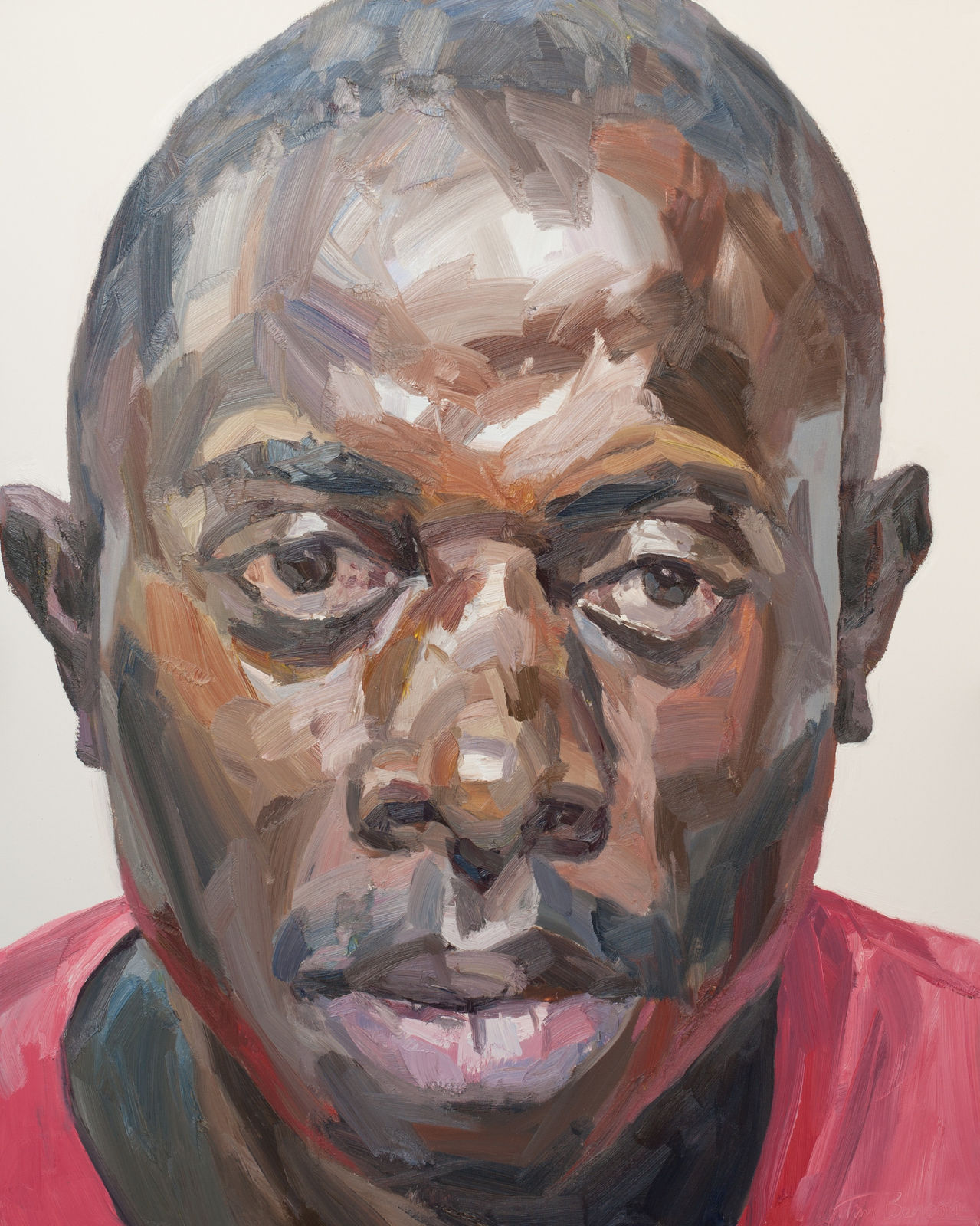 Tim Benson, Mohammed, hygienist, Connaught Hospital, Freetown, Sierra Leone, 2016