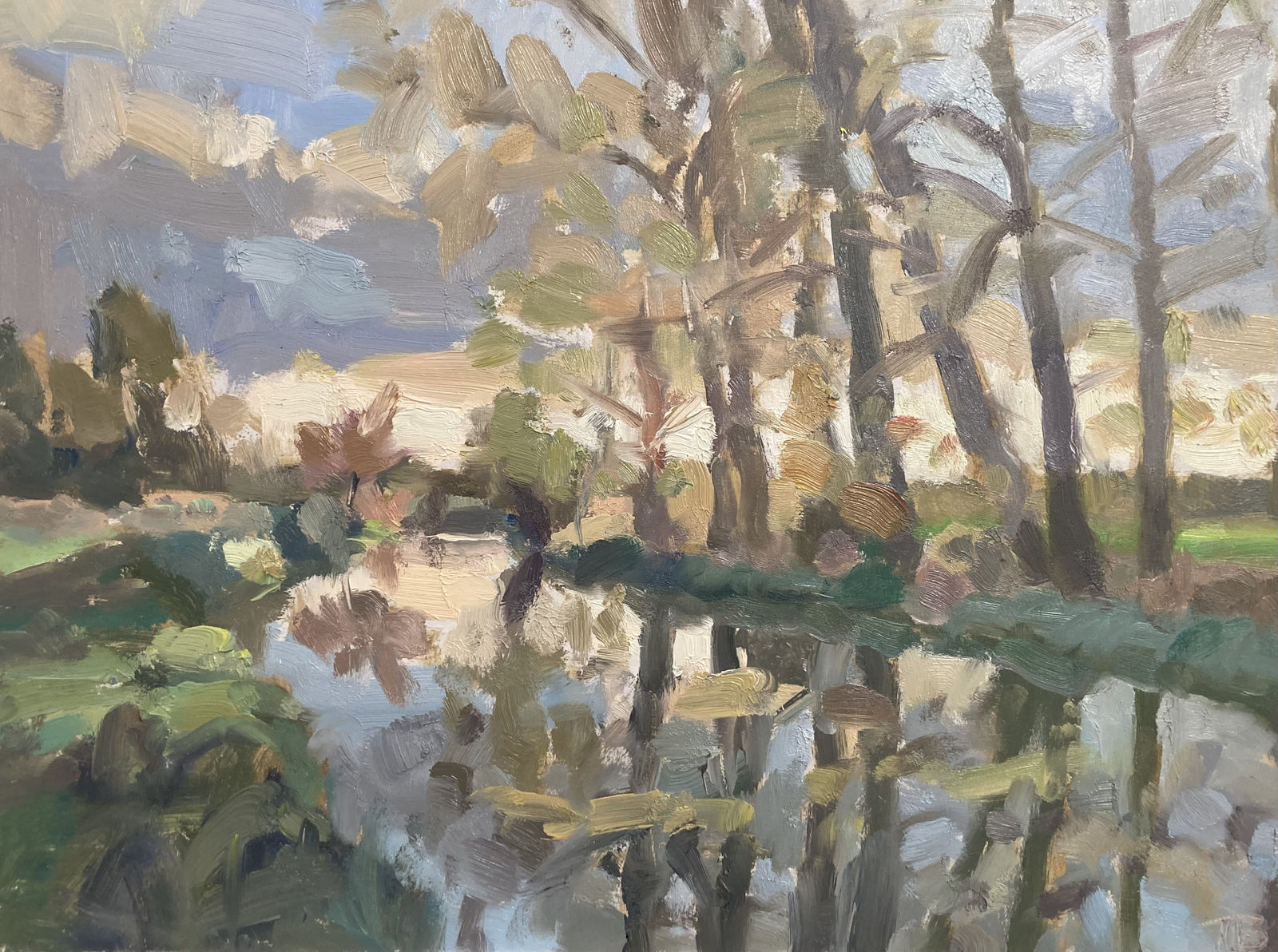 Tim Benson, Autumn reflections, 2022