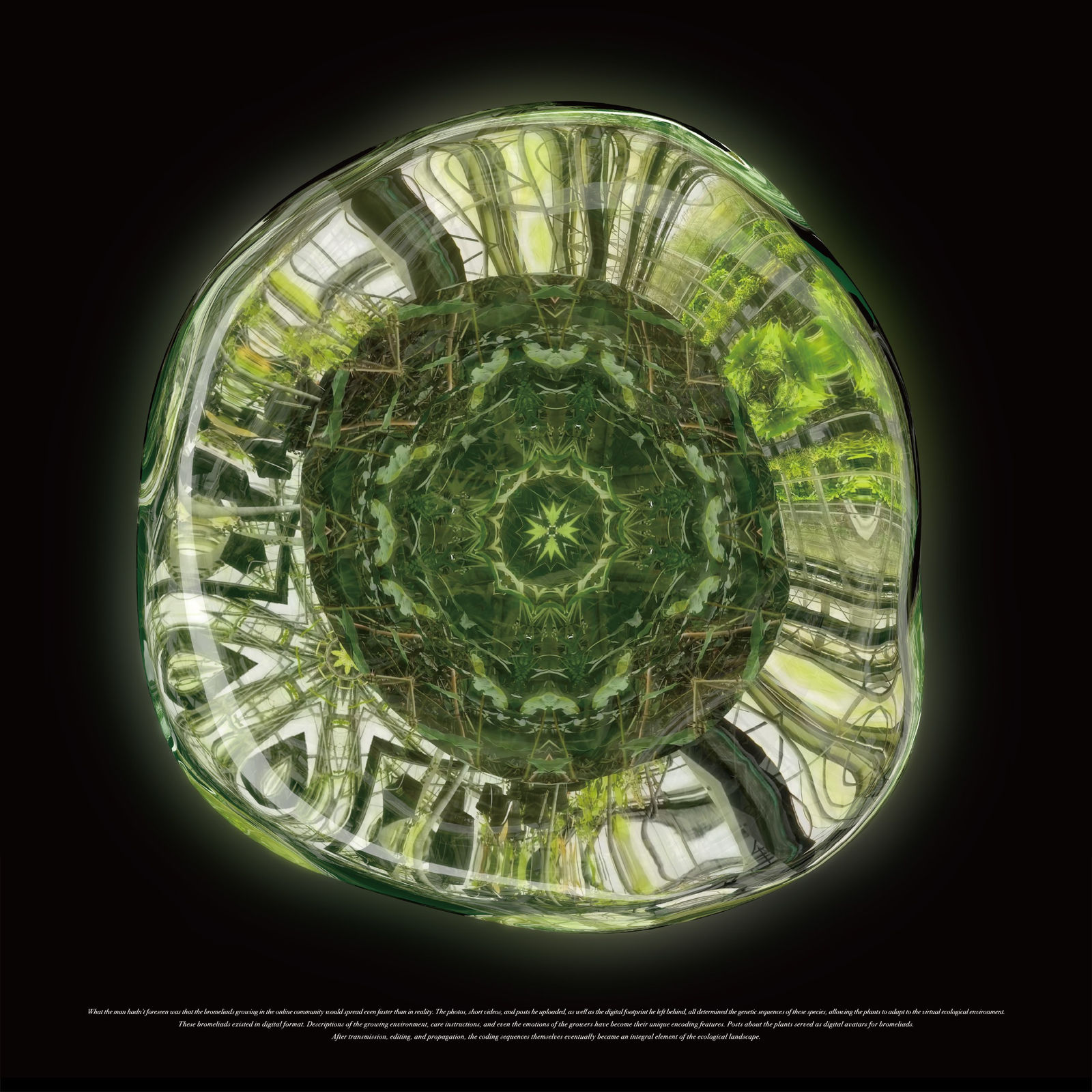 吳其育&陳普 Wu Chi-Yu & Chen Pu, 串流群落 提示詞參——垂直農場 #1 Streaming Colony Prompt 3—Vertical Farming #1, 2024