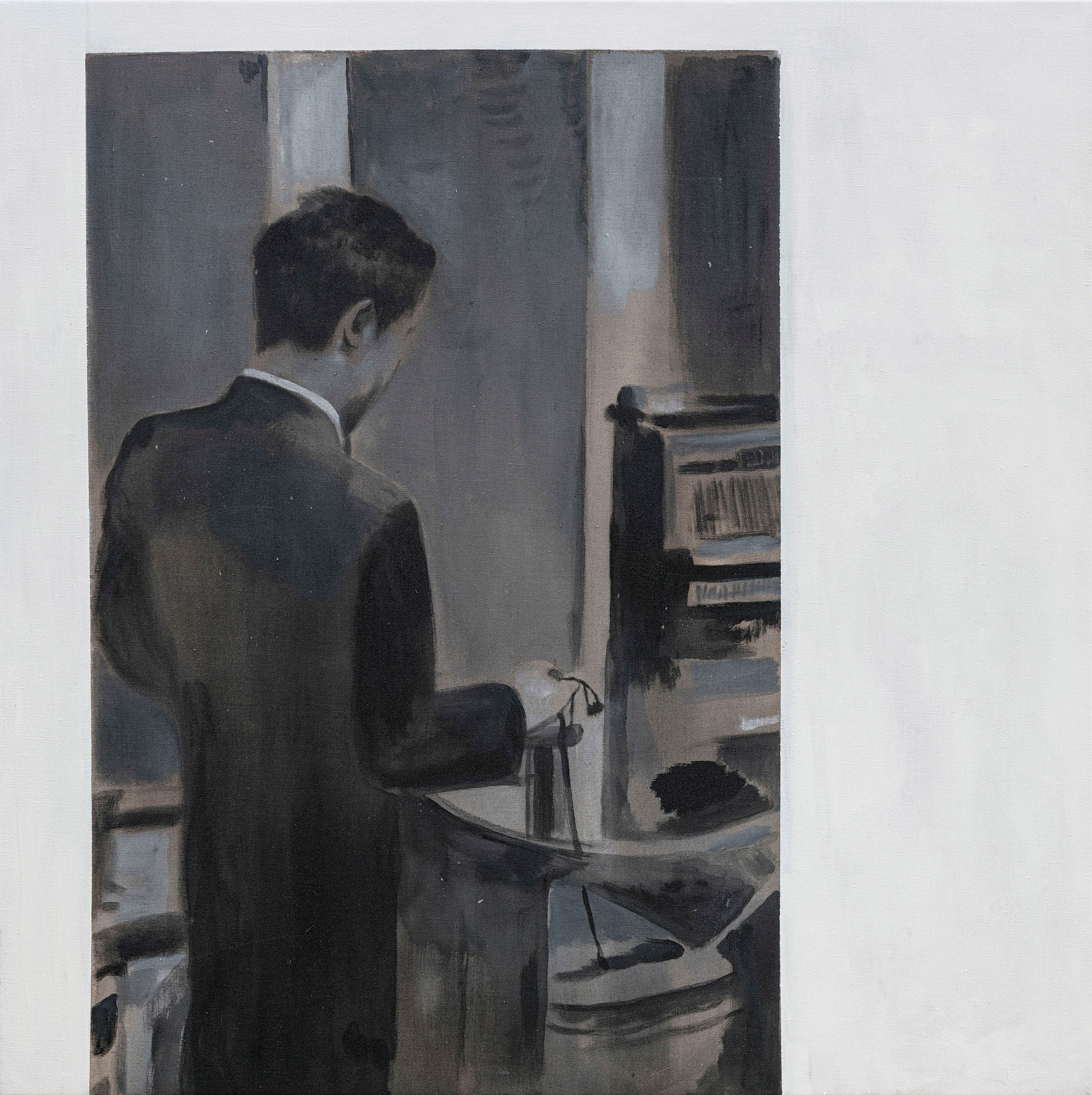 薩望翁．雍維, 白南準與禪 Paik Standing in Front of Zen, 2023