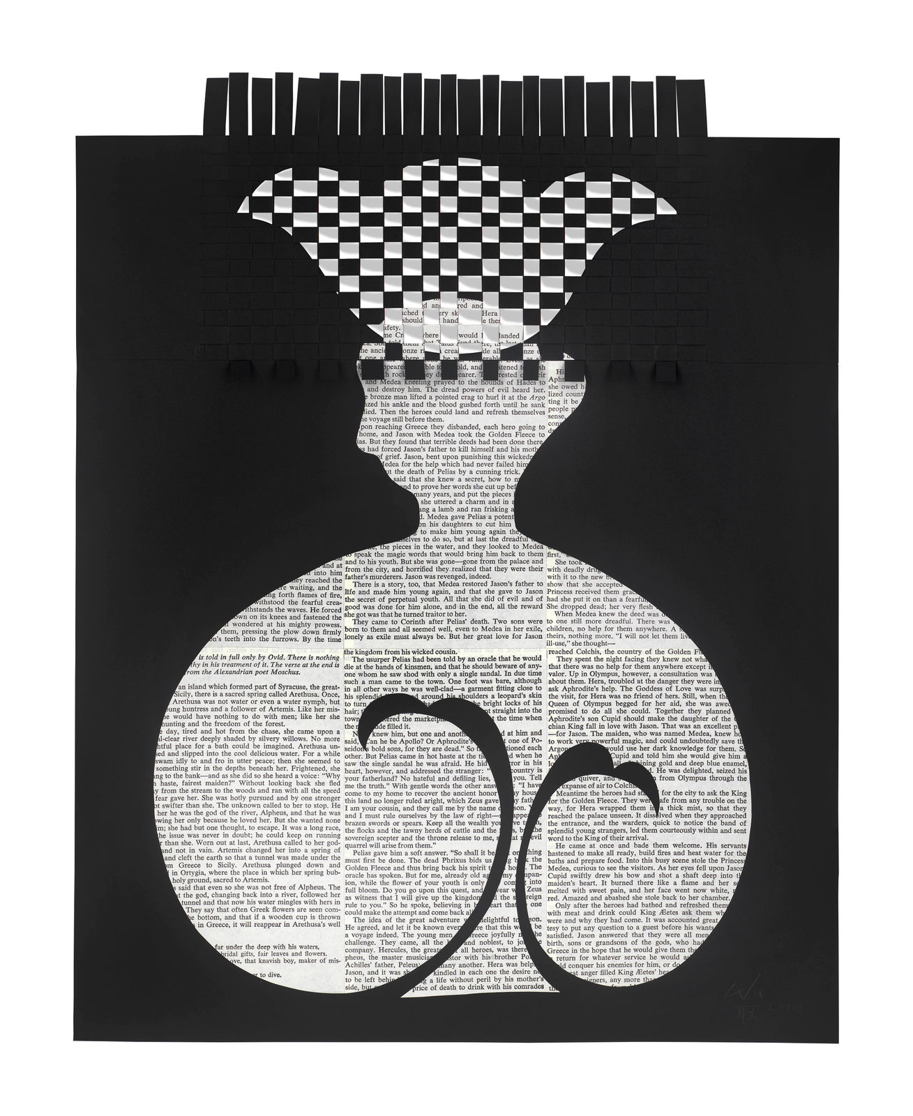 吳耿禎 Jam Wu, 篝火 - 編織 - 53 Bonfires ─ Weaving ─ 53, 2021