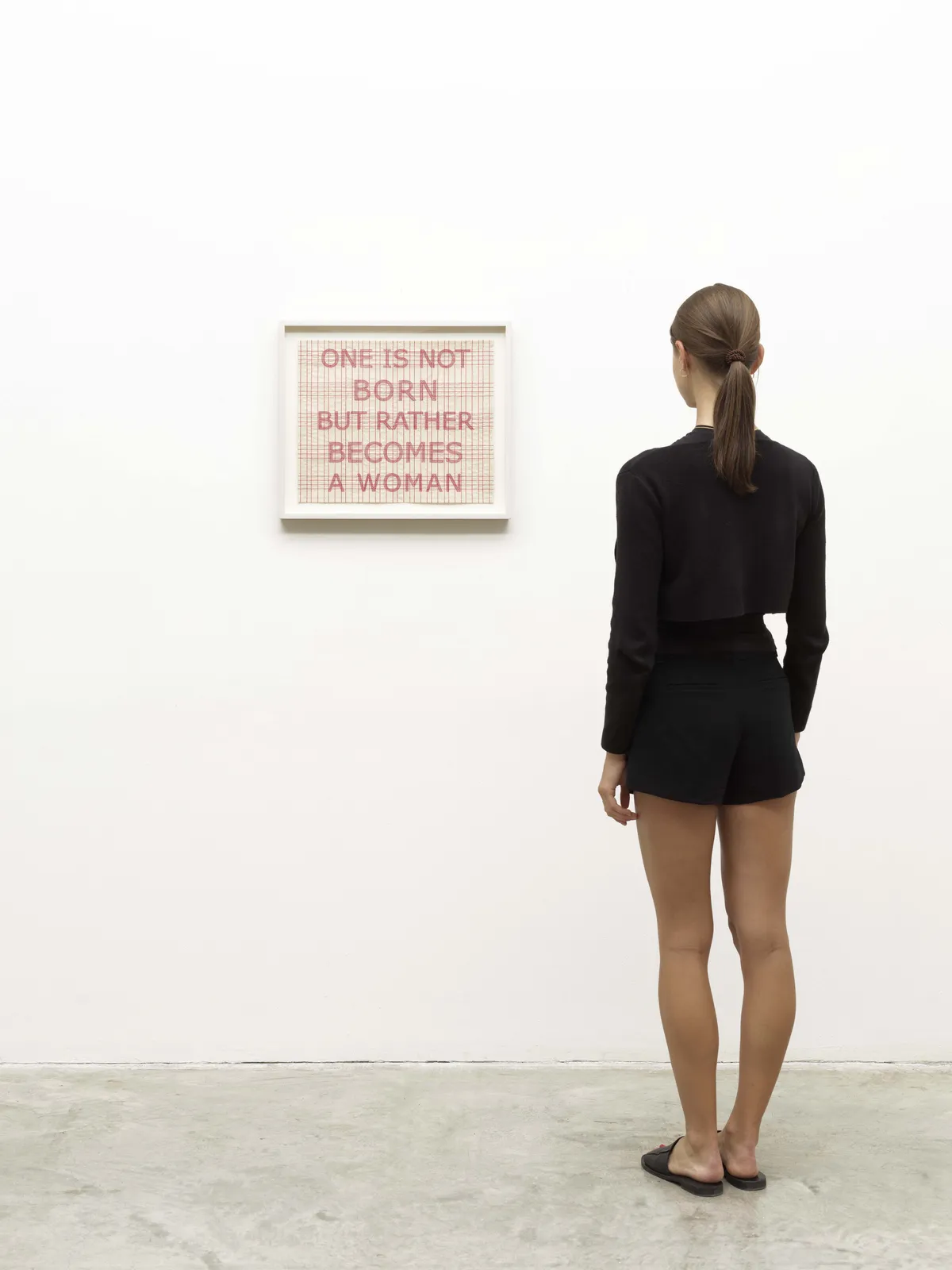 Ghada Amer (b. 1963), WITCHES, One is Not Born but Rather Becomes a Woman, 2023