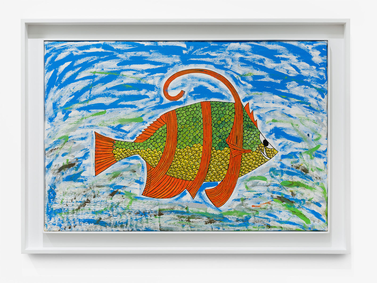 Pacita Abad, Orange-striped fish II, 2000