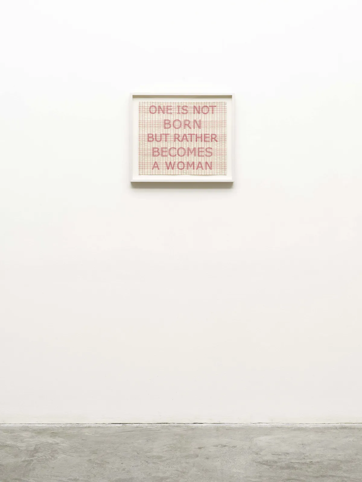 Ghada Amer (b. 1963), WITCHES, One is Not Born but Rather Becomes a Woman, 2023