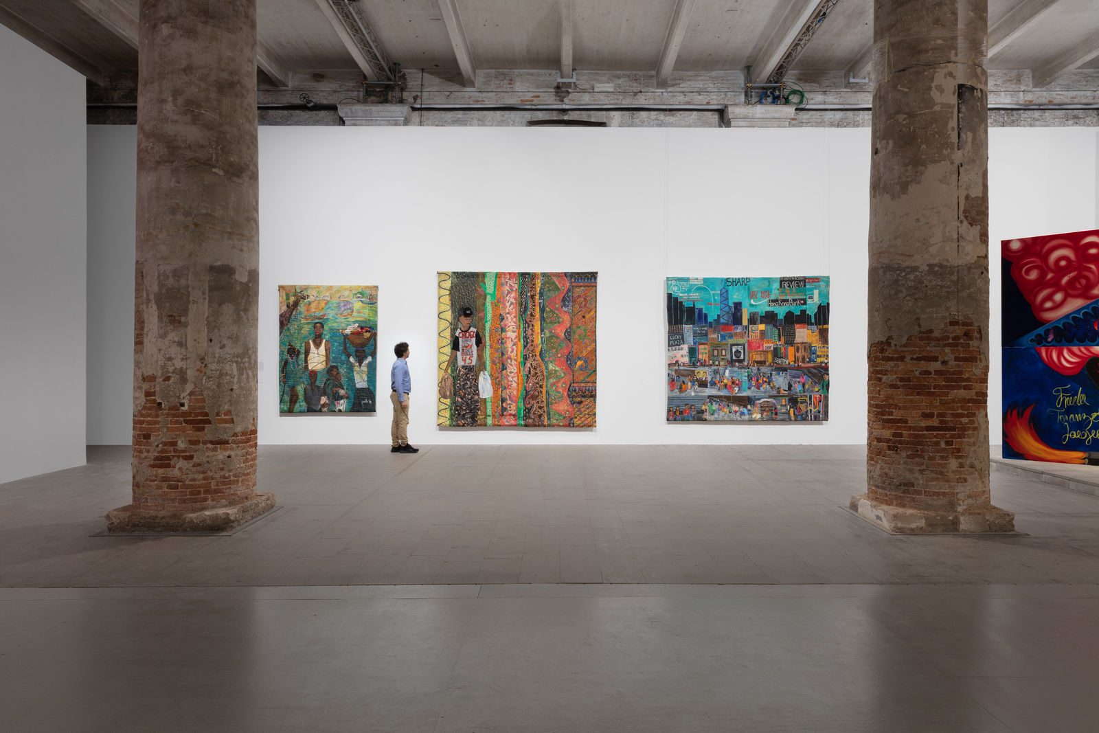 Pacita Abad, Haitians Waiting at Guantanamo Bay, 1994