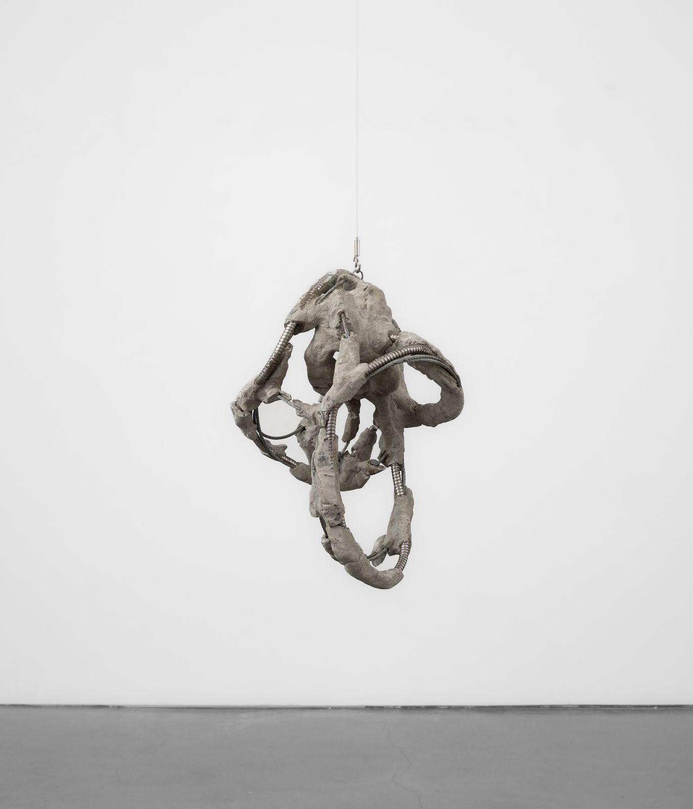 Mire Lee (b. 1988), Look, I'm a fountain of filth raving mad with love; concrete mixer sculpture, 2022