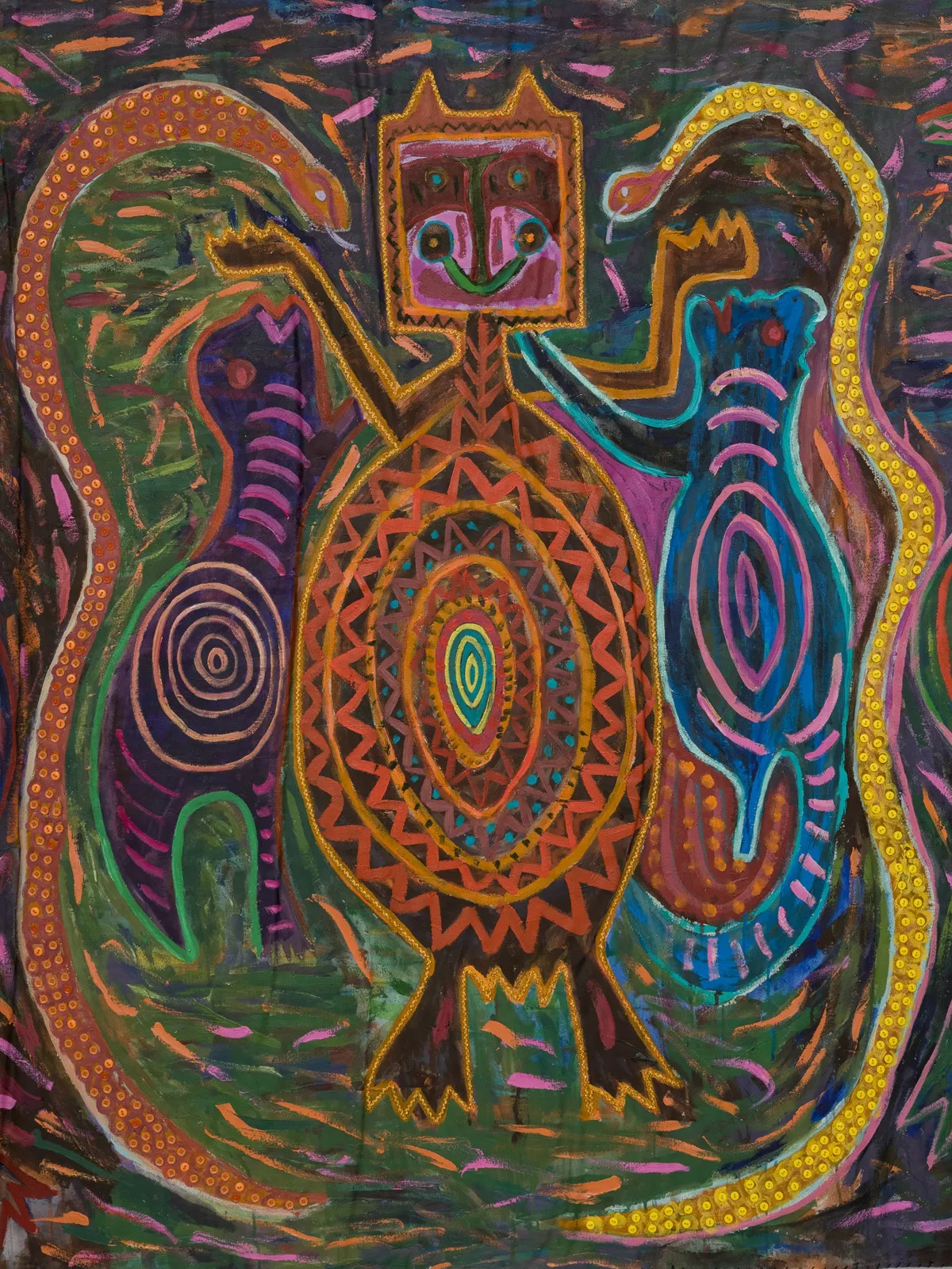 Pacita Abad (1946–2004), Jurassic park, 2001