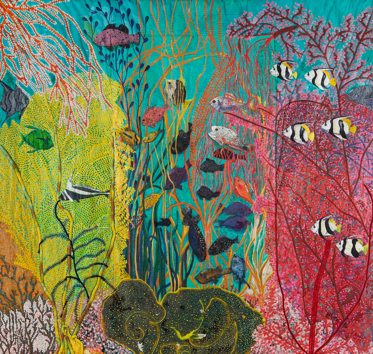 Pacita Abad, Shallow Gardens of Apo Reef, 1986