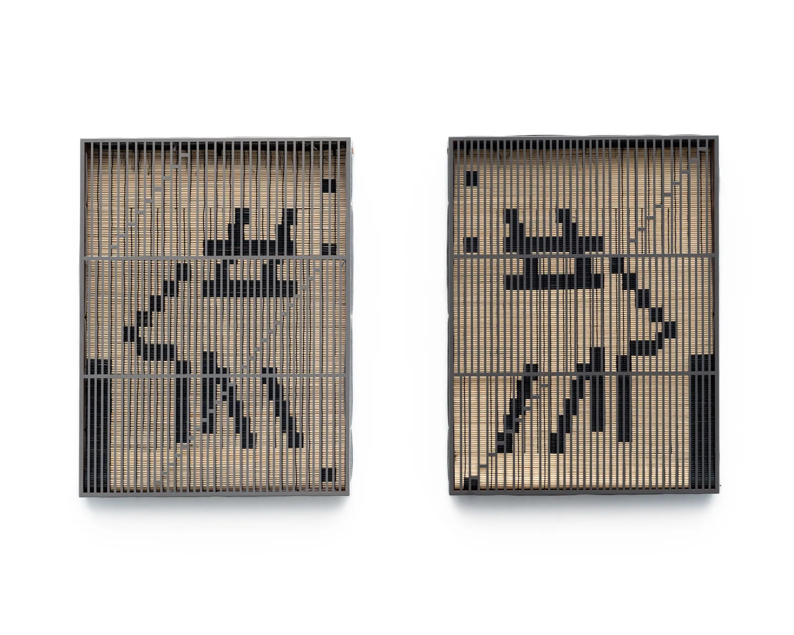 Suki Seokyeong Kang (1977–2025), Mat 61 × 81 #23-77, Mat 61 × 81 #23-78, 2023